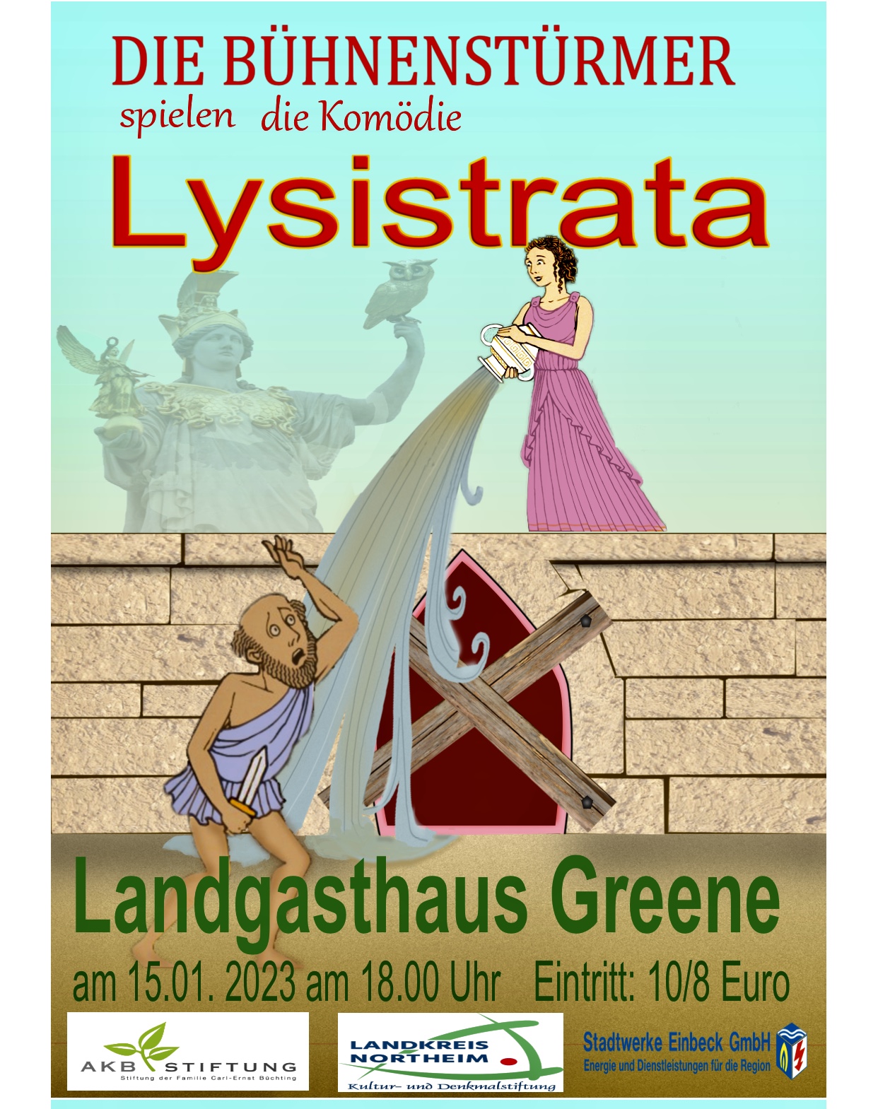 Lysistrata in Greene am 15.1.2023