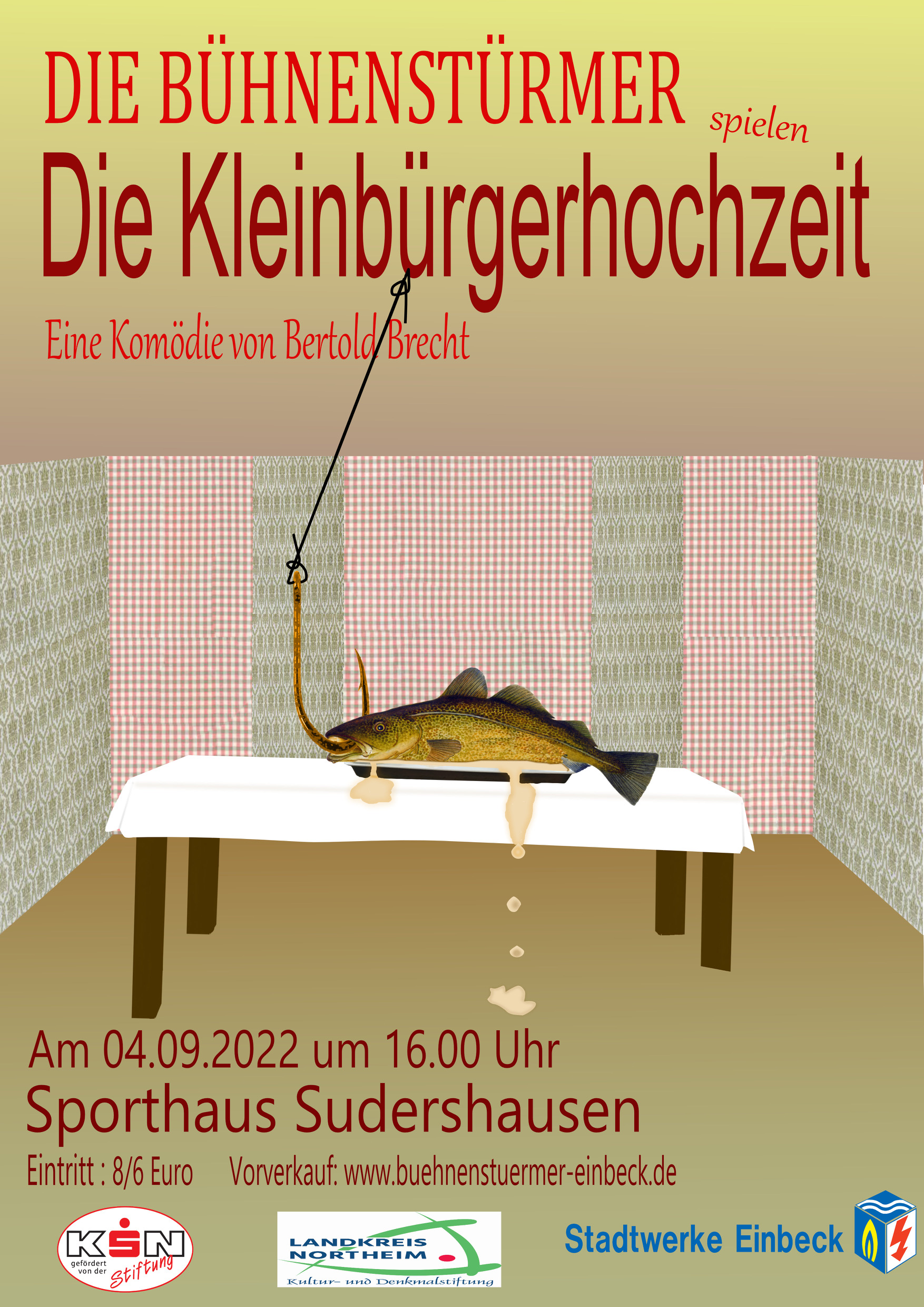 "Kleinbürgerhochzeit" in Sudershausen am 4.9.2022 um 16 Uhr